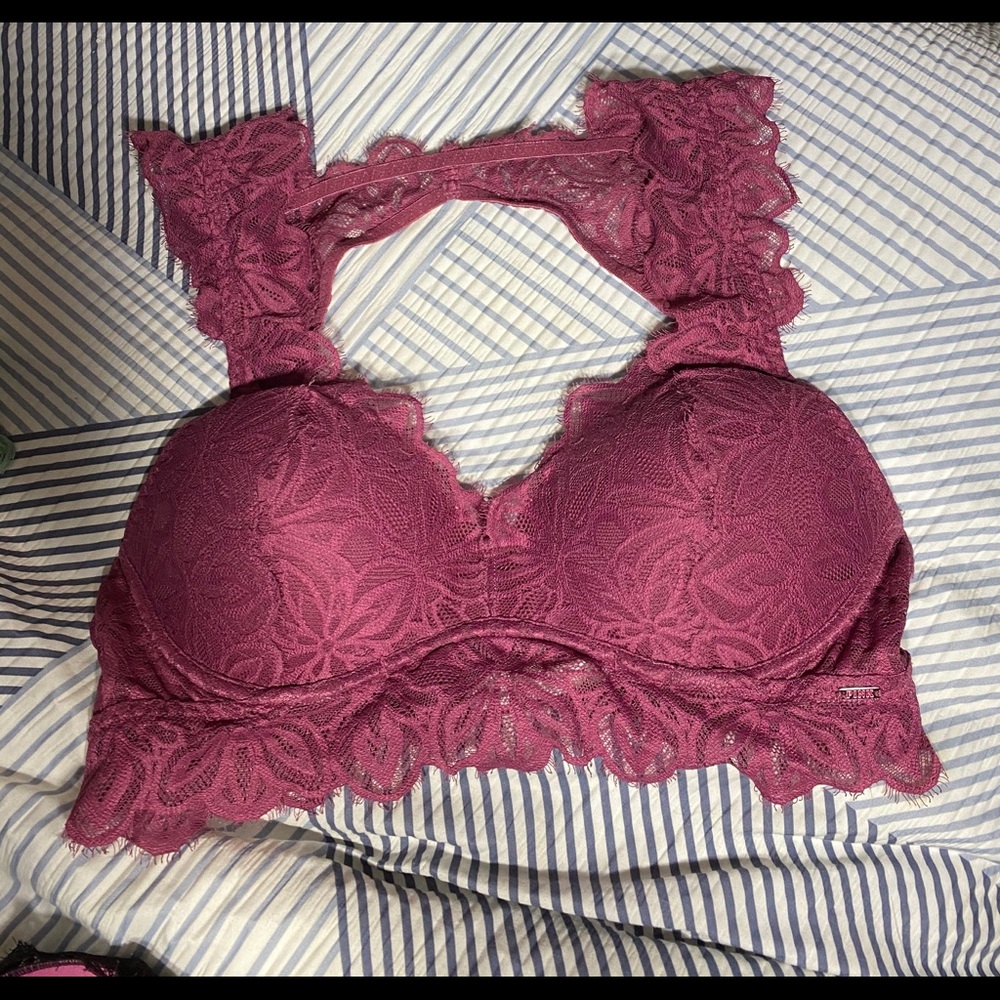 Pink bralette